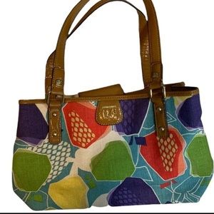 Sarah Violet fruit shoulder purse